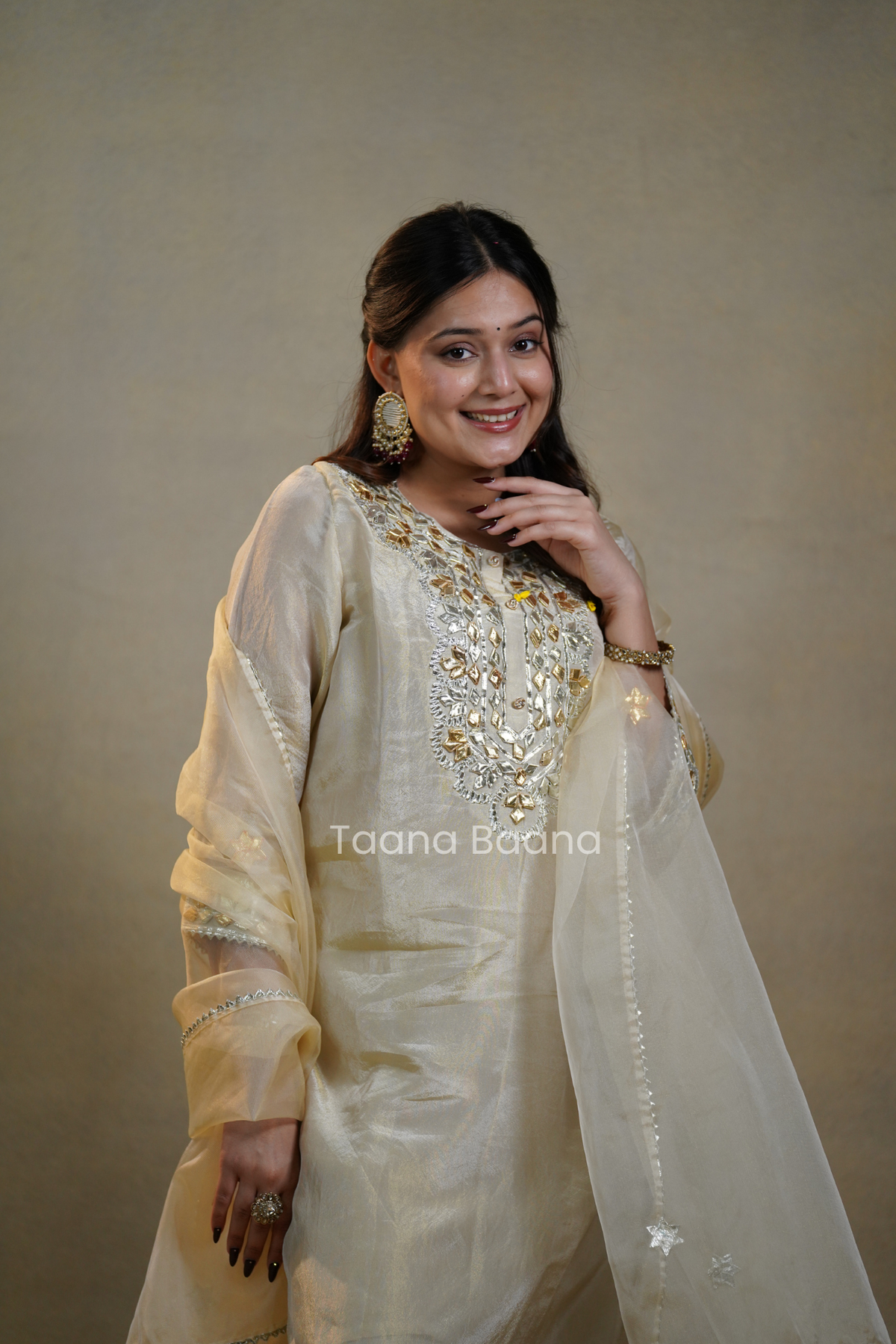 Dupatta Pant Set