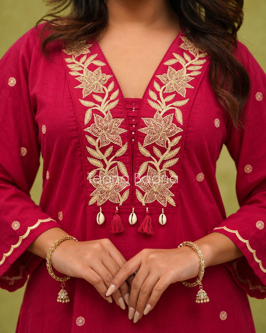Dupatta Pant Set
