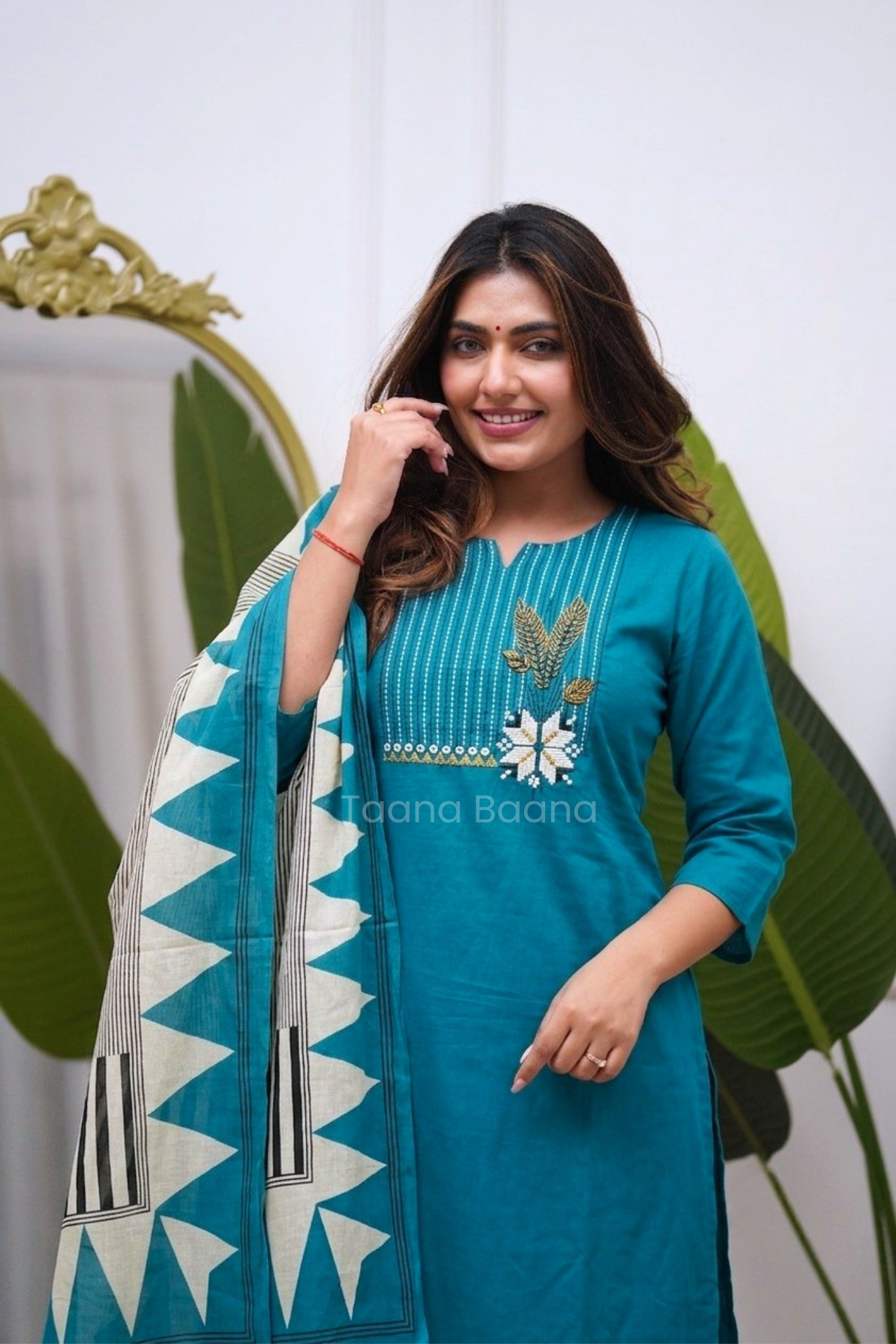 Dupatta Pant Set