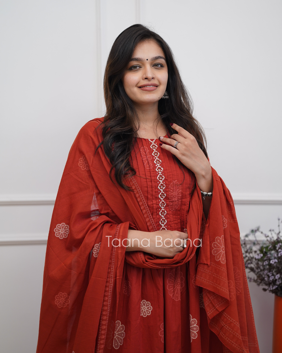 Dupatta Pant Set