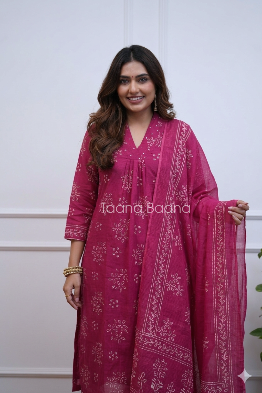 Dupatta Plazo Set