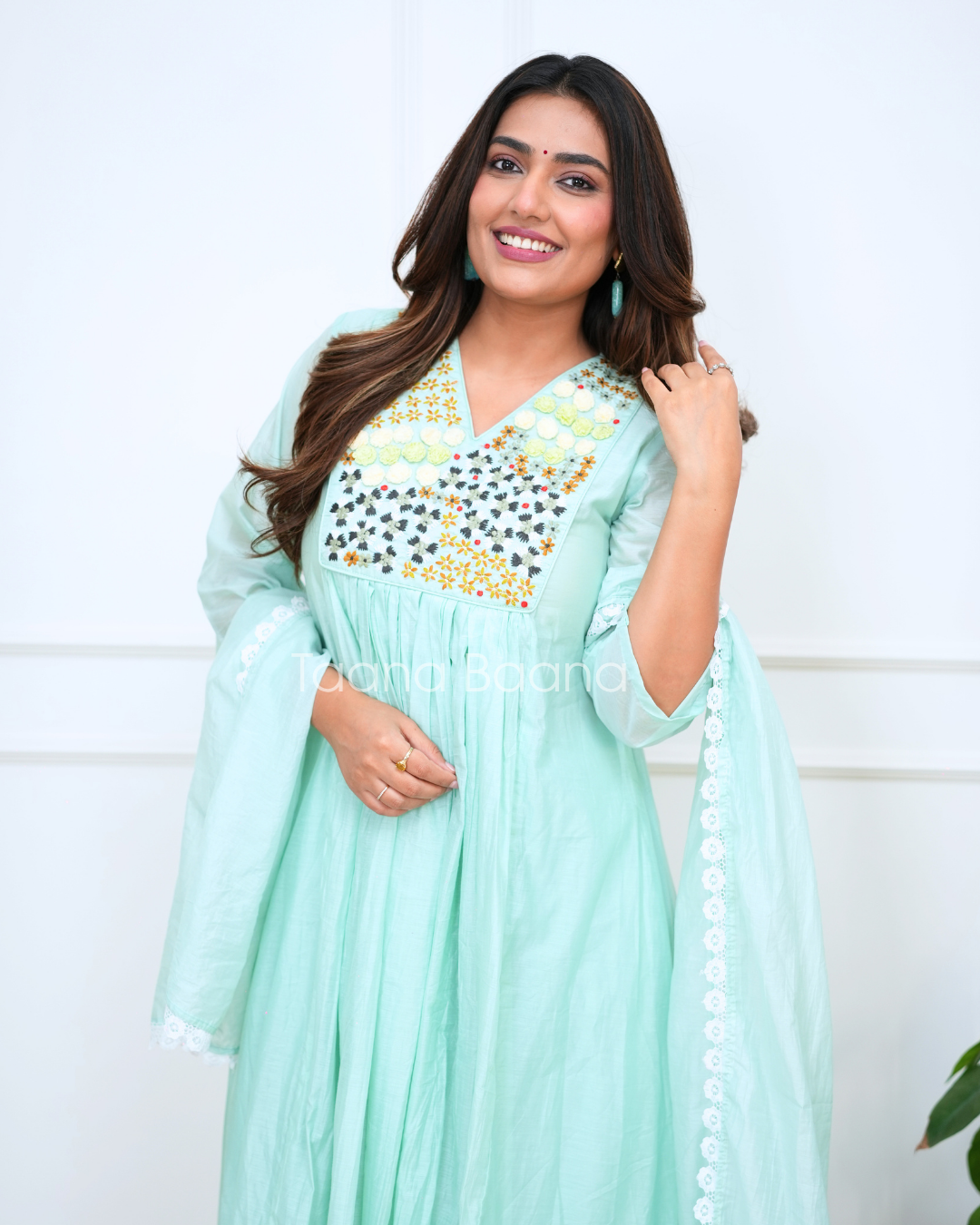 Dupatta Pant Set
