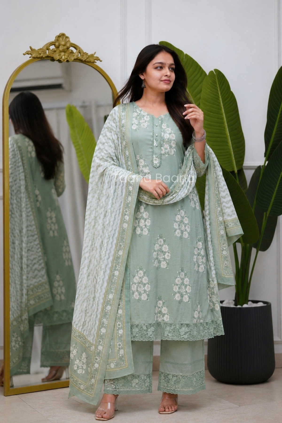 Dupatta Pant Set