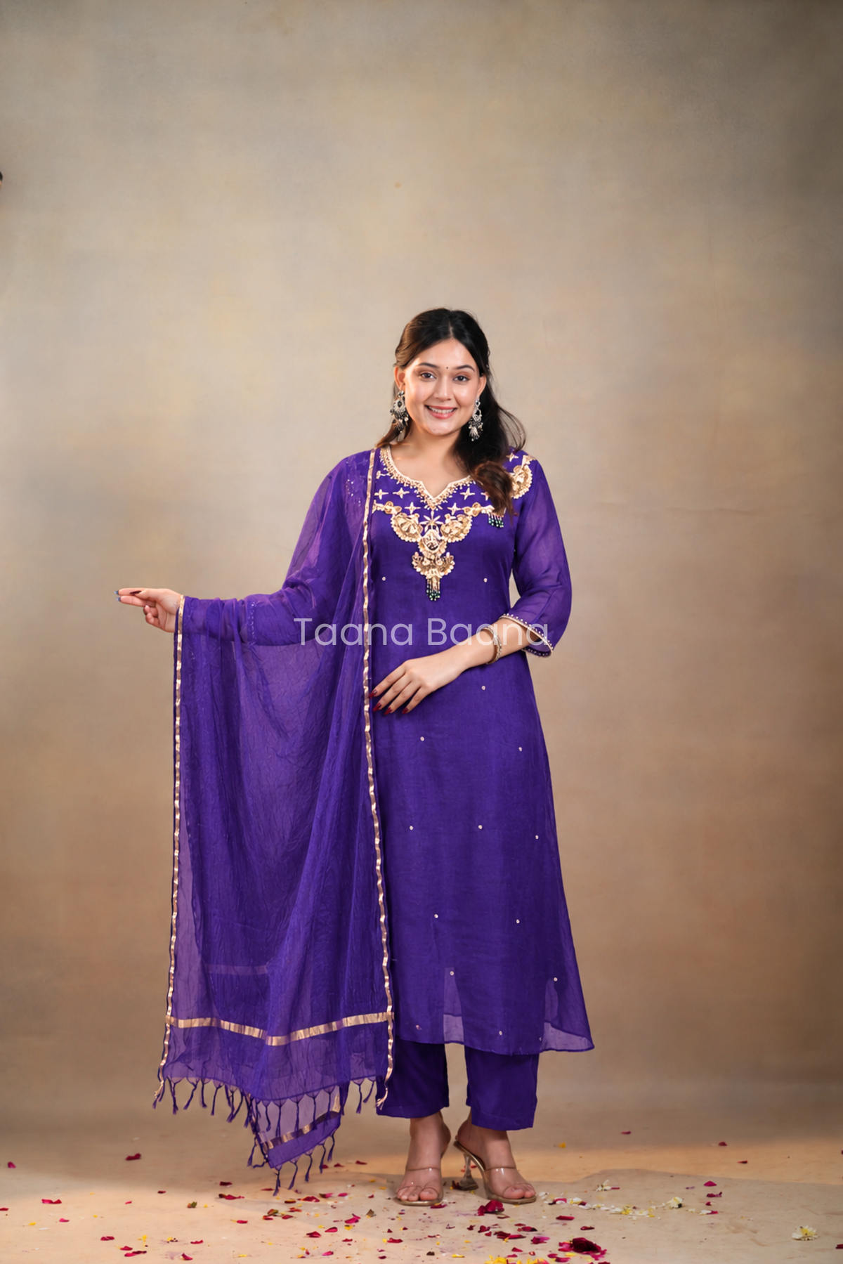 Dupatta Pant Set