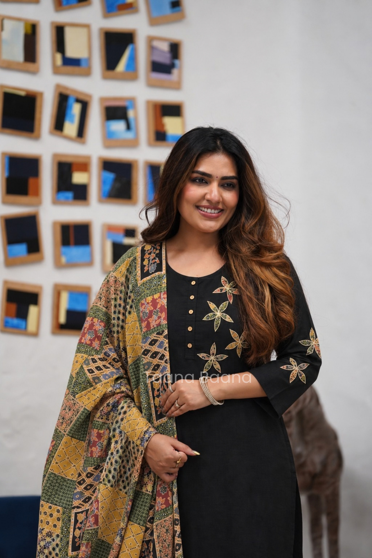 Dupatta Pant Set