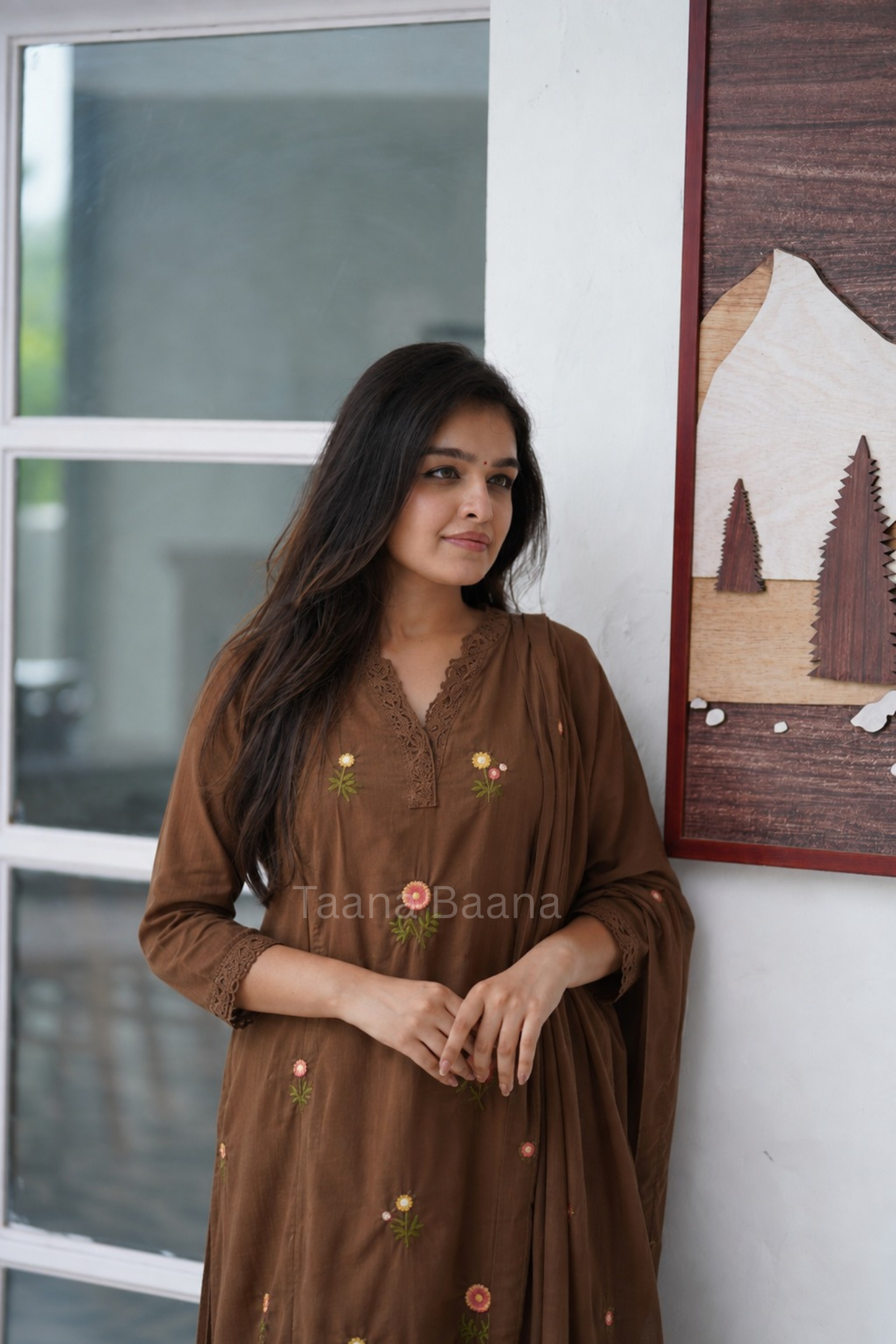 Dupatta Pant Set