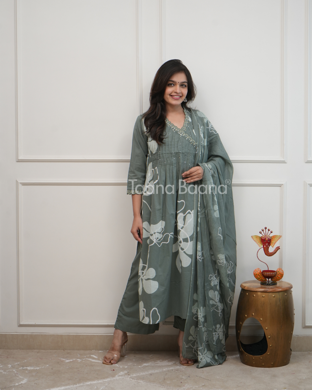 Dupatta Pant Set