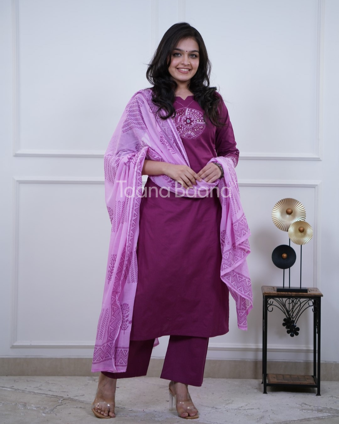 Dupatta Pant Set