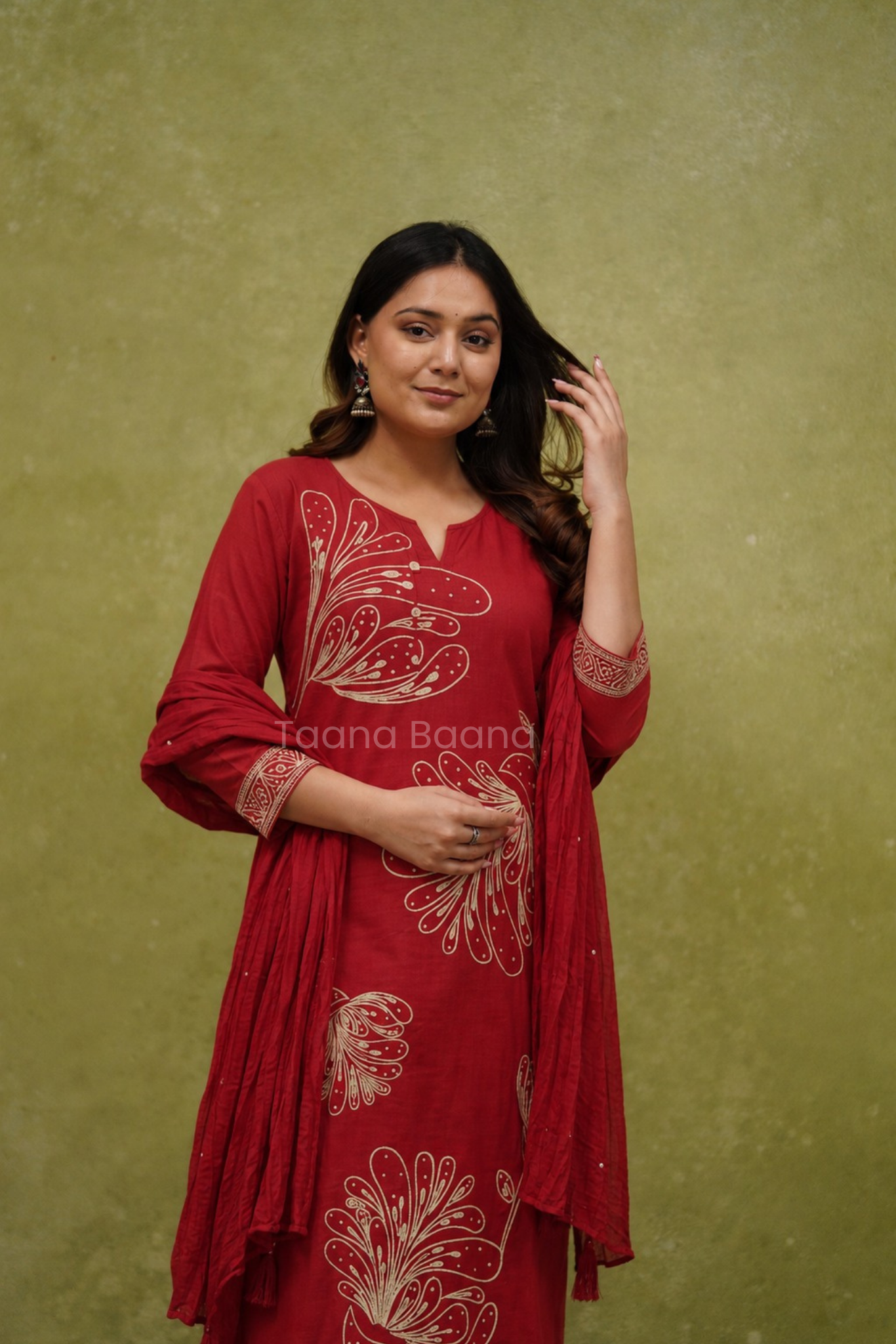 Dupatta Pant Set