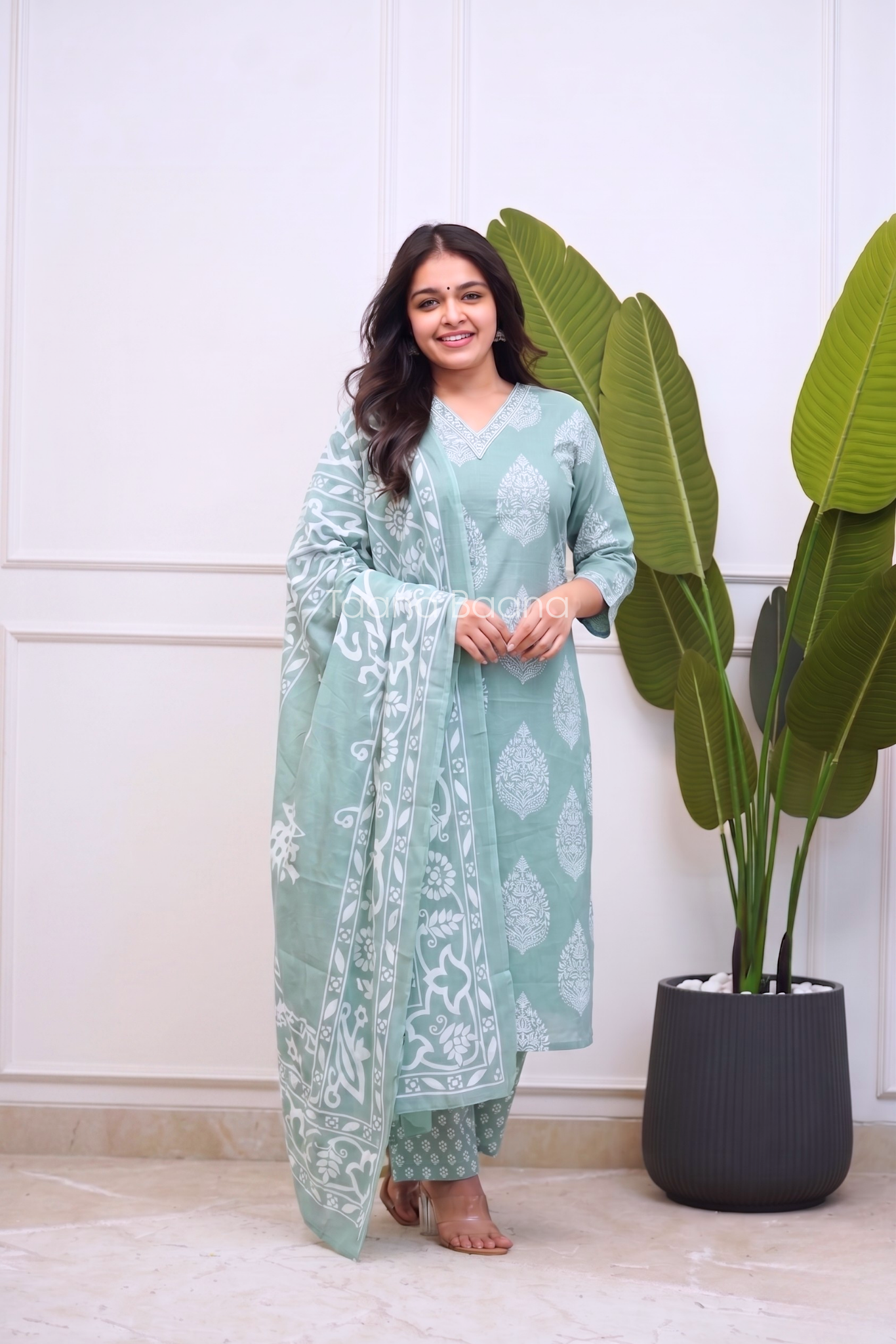 Dupatta Pant Set