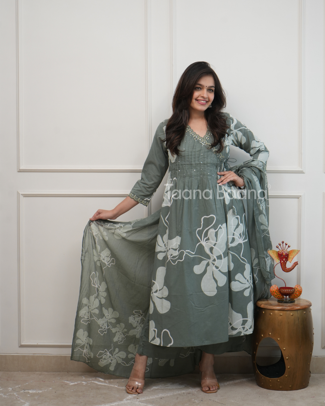 Dupatta Pant Set