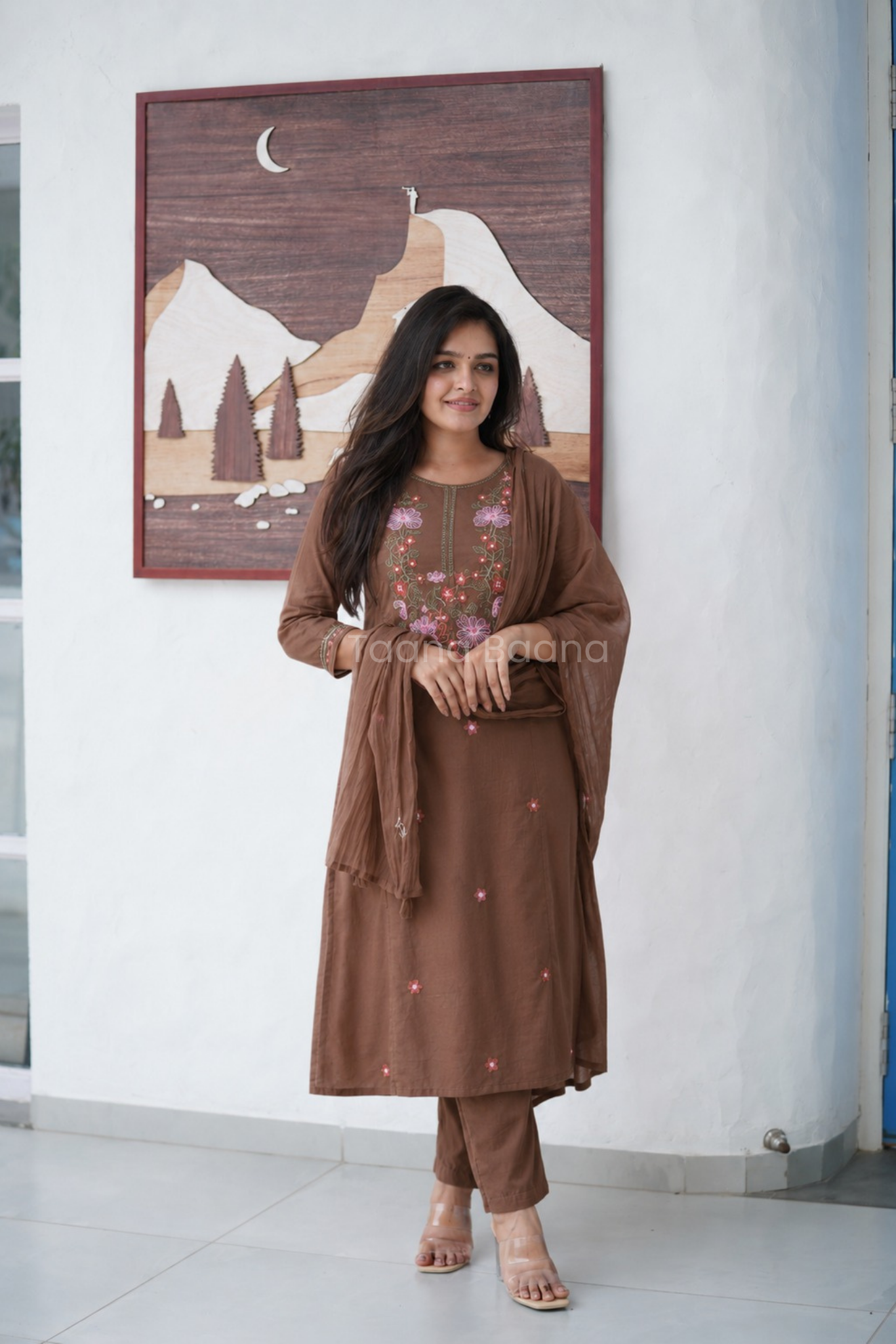 Dupatta Pant Set