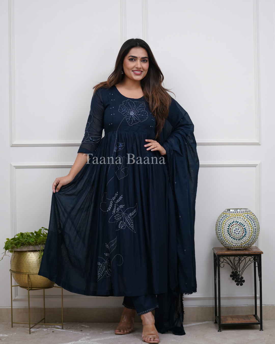 Dupatta Pant Set