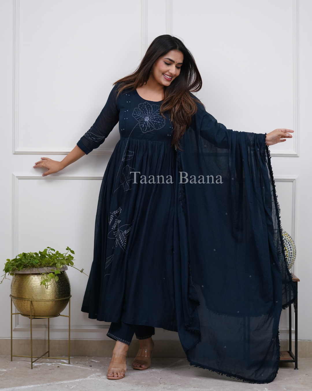 Dupatta Pant Set