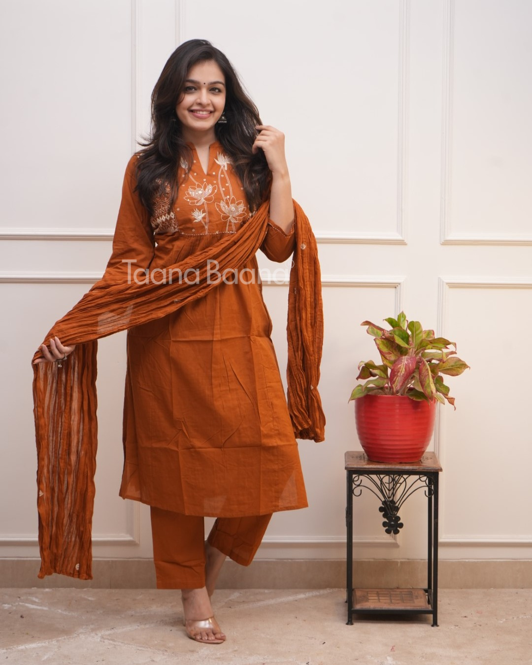Dupatta Pant Set