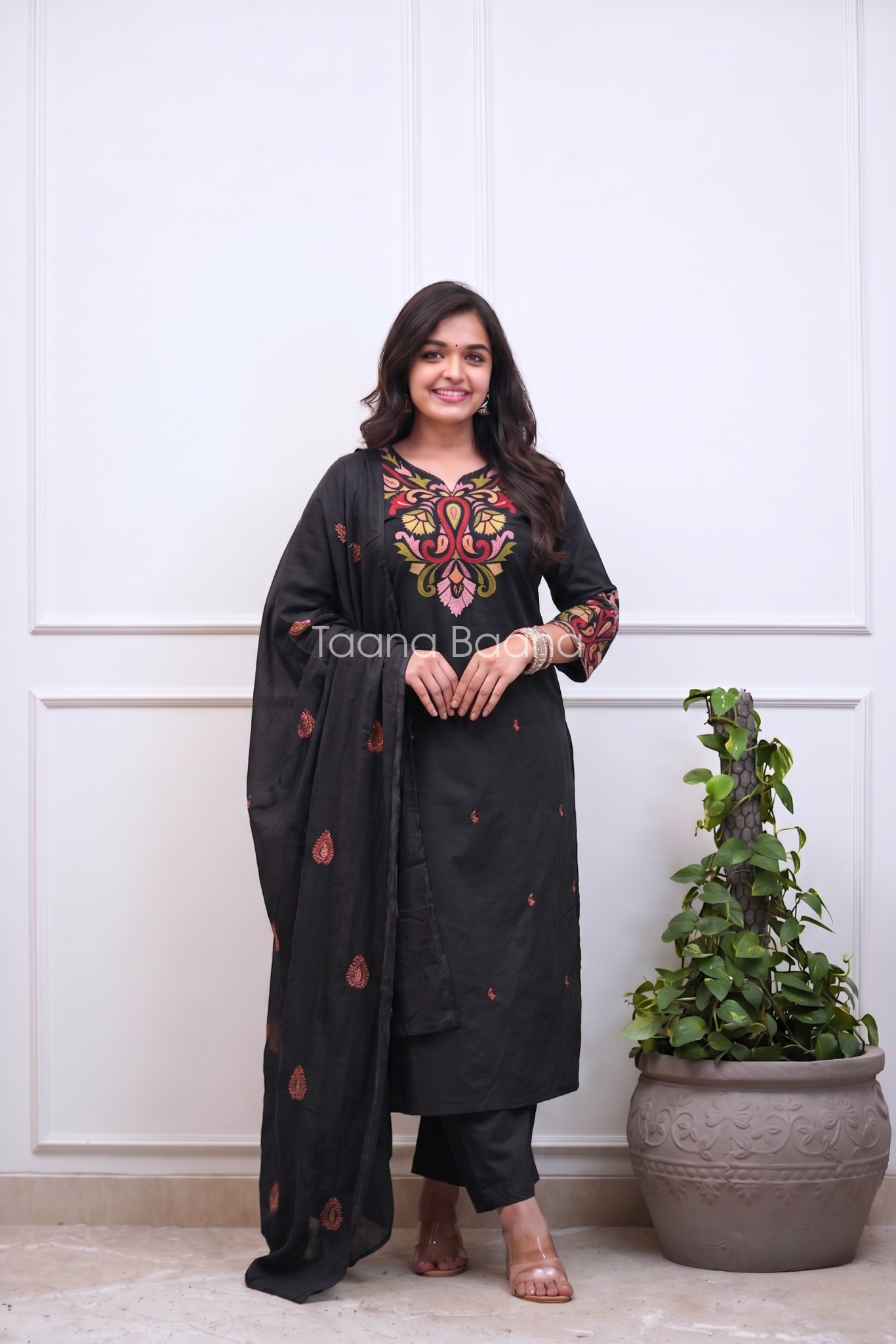 Dupatta Pant Set