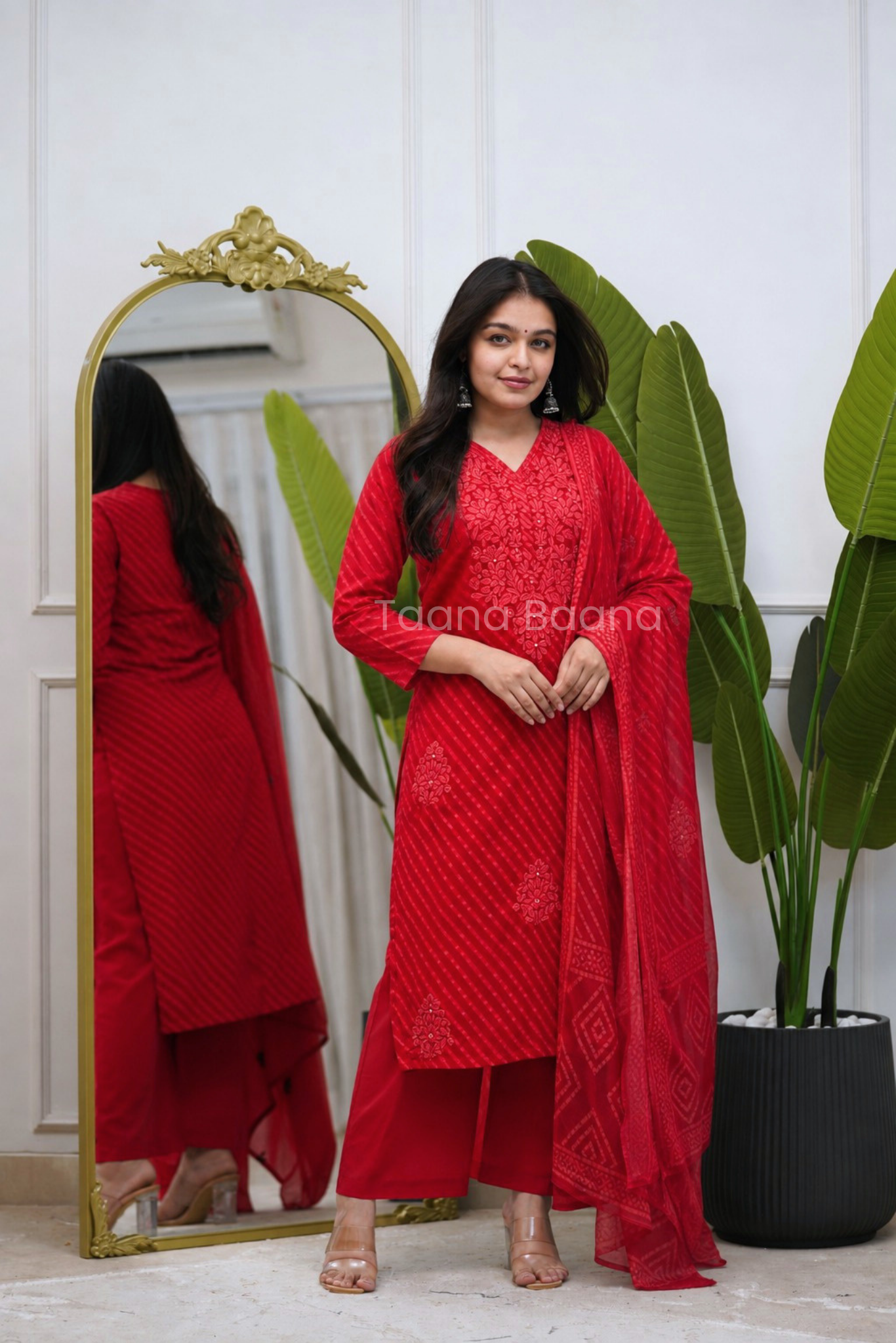 Dupatta Pant Set