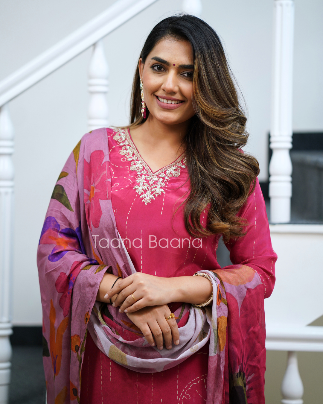 Dupatta Pant Set