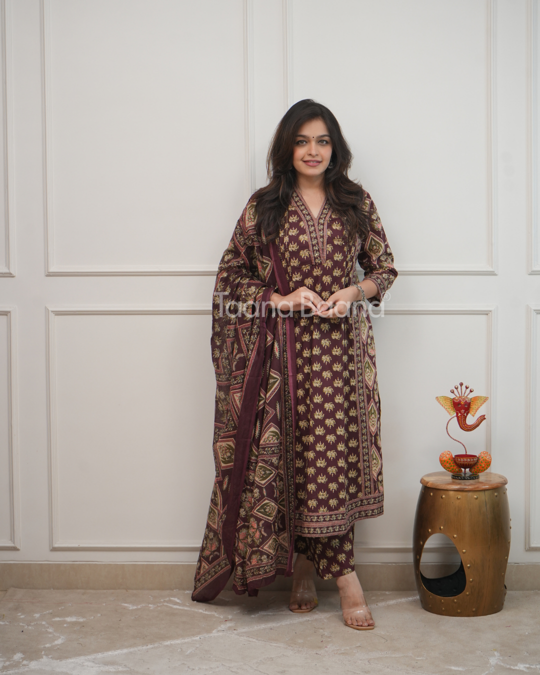 Dupatta Pant Set