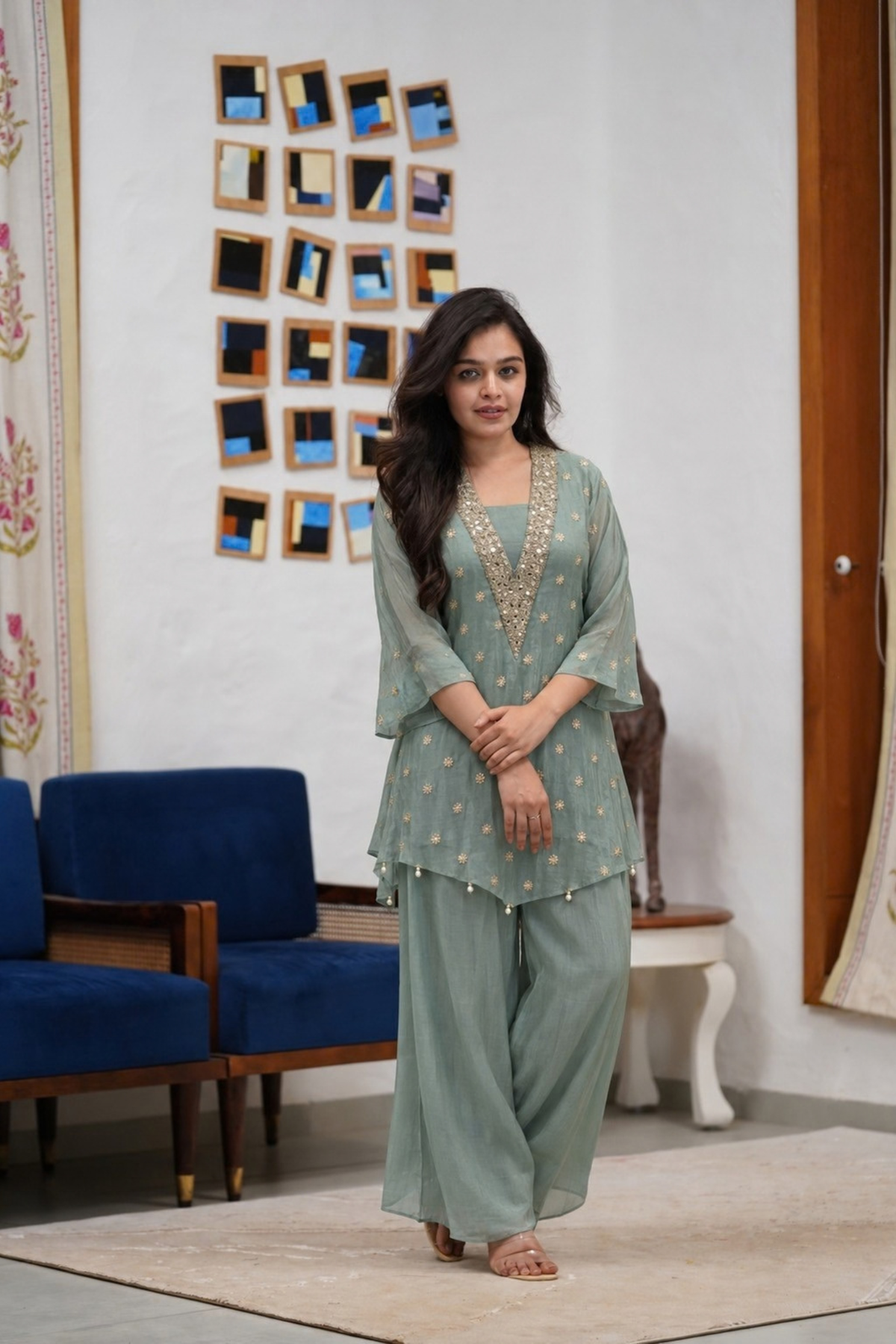 Kurta Plazo Set