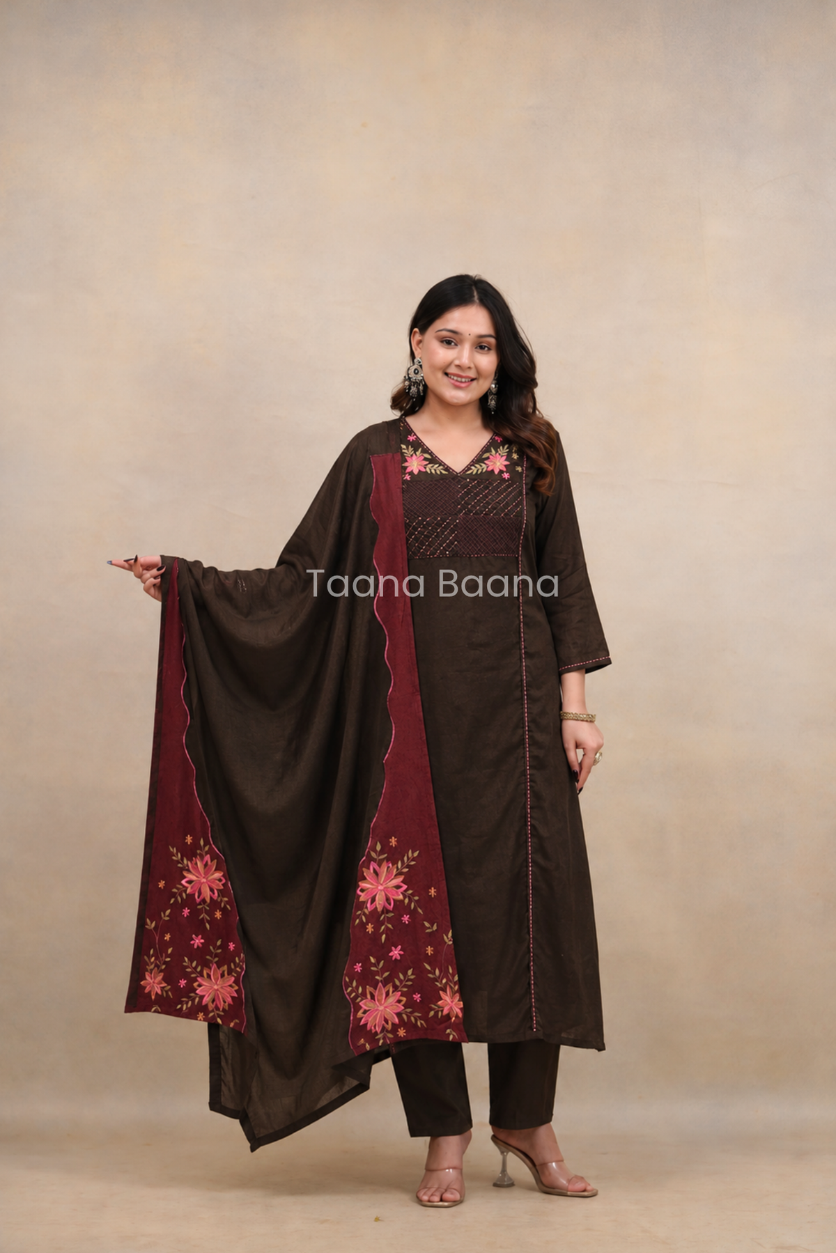 Dupatta Pant Set