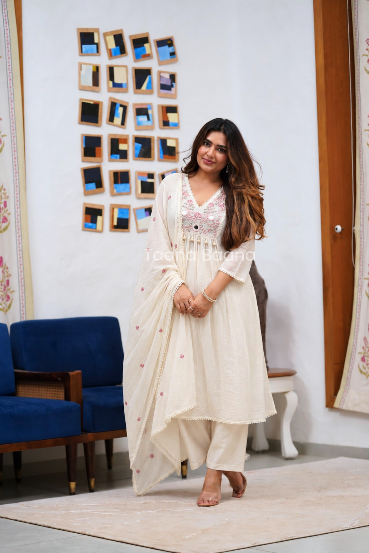 Dupatta Pant Set