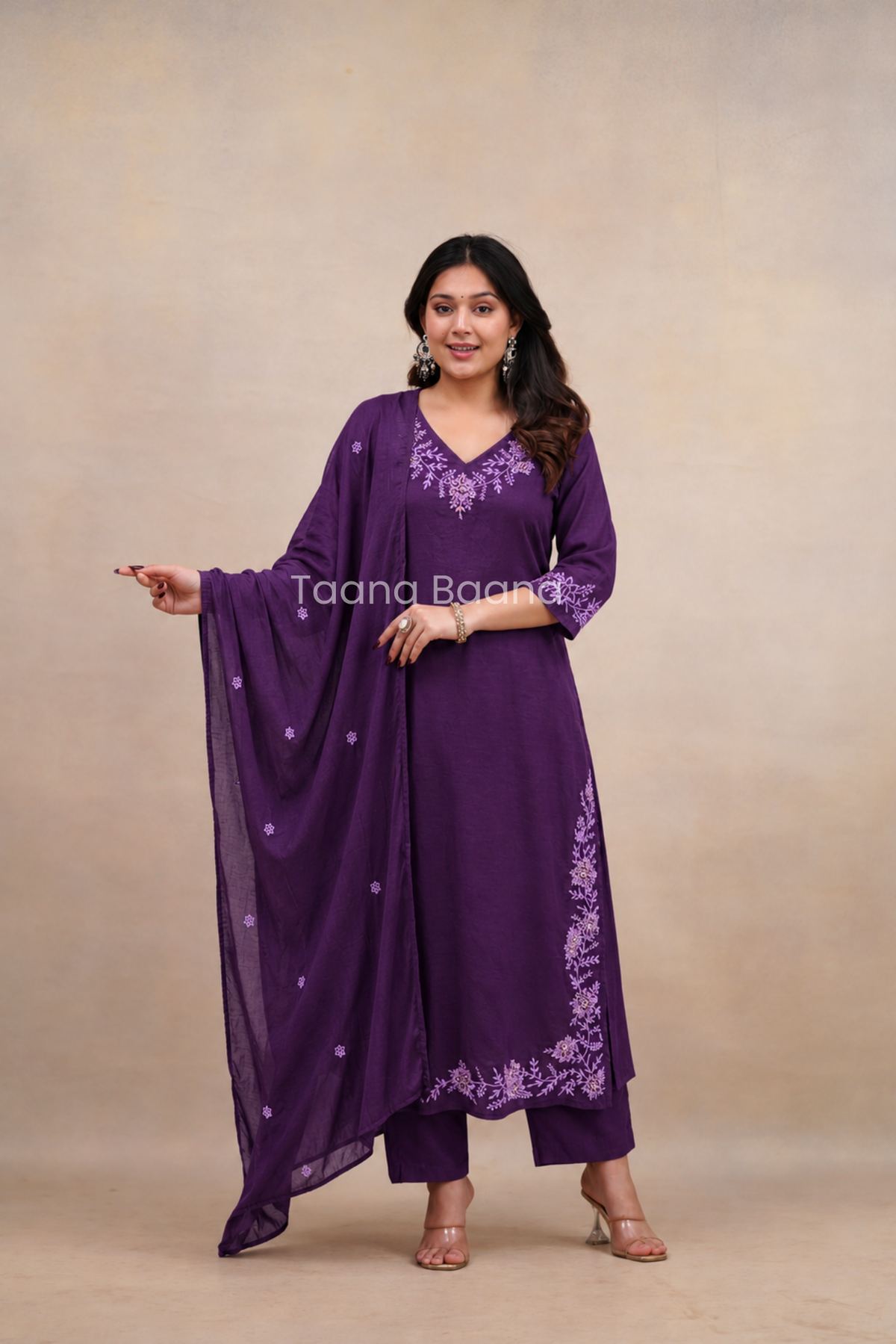 Dupatta Pant Set