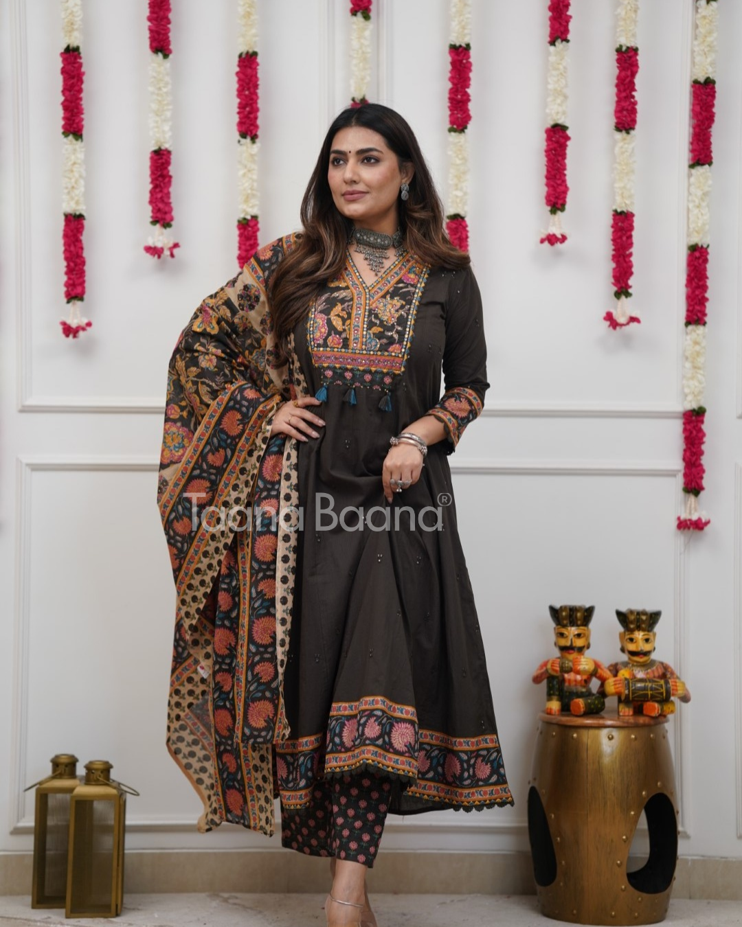 Dupatta Pant Set