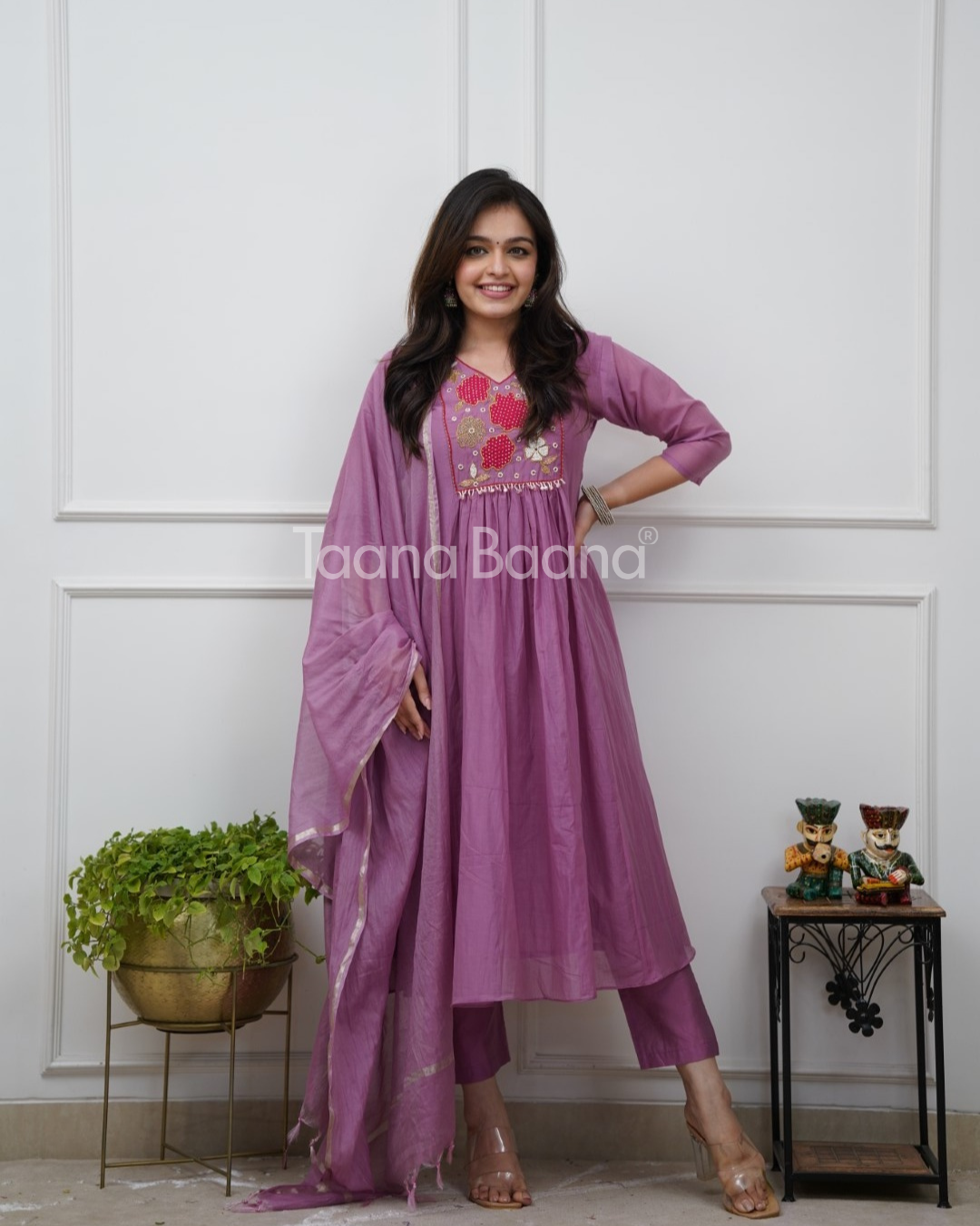 Dupatta Pant Set