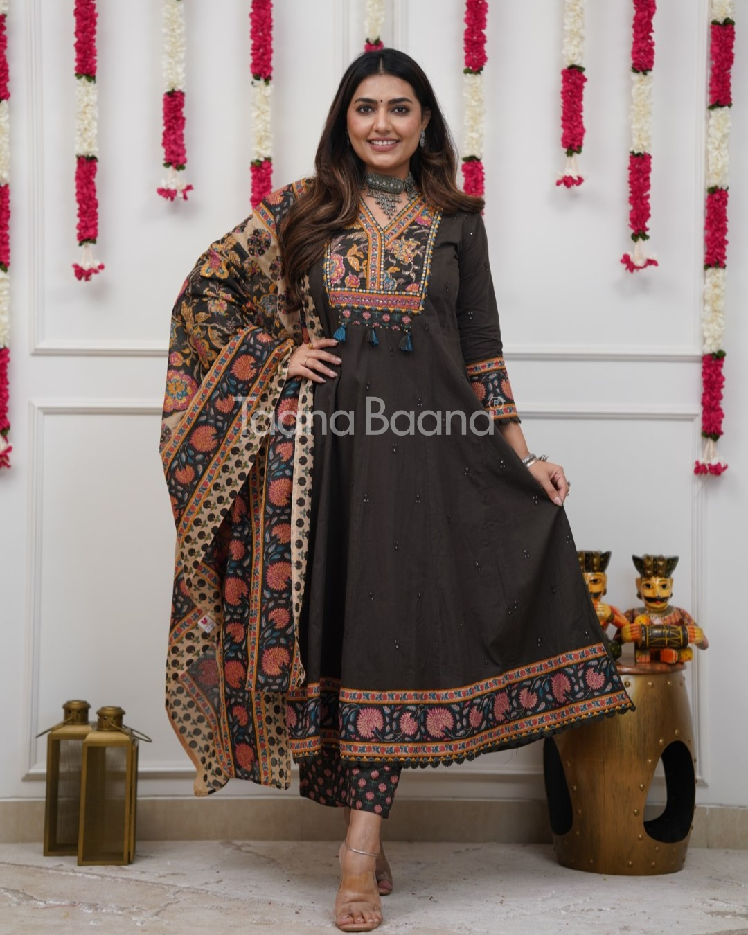 Dupatta Pant Set