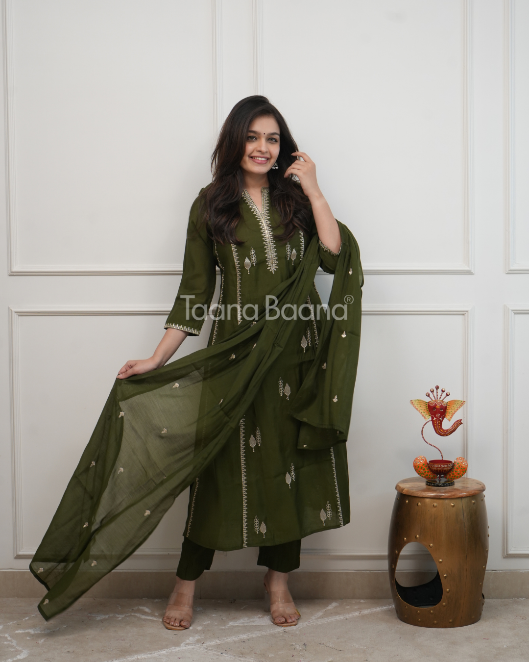 Dupatta Pant Set