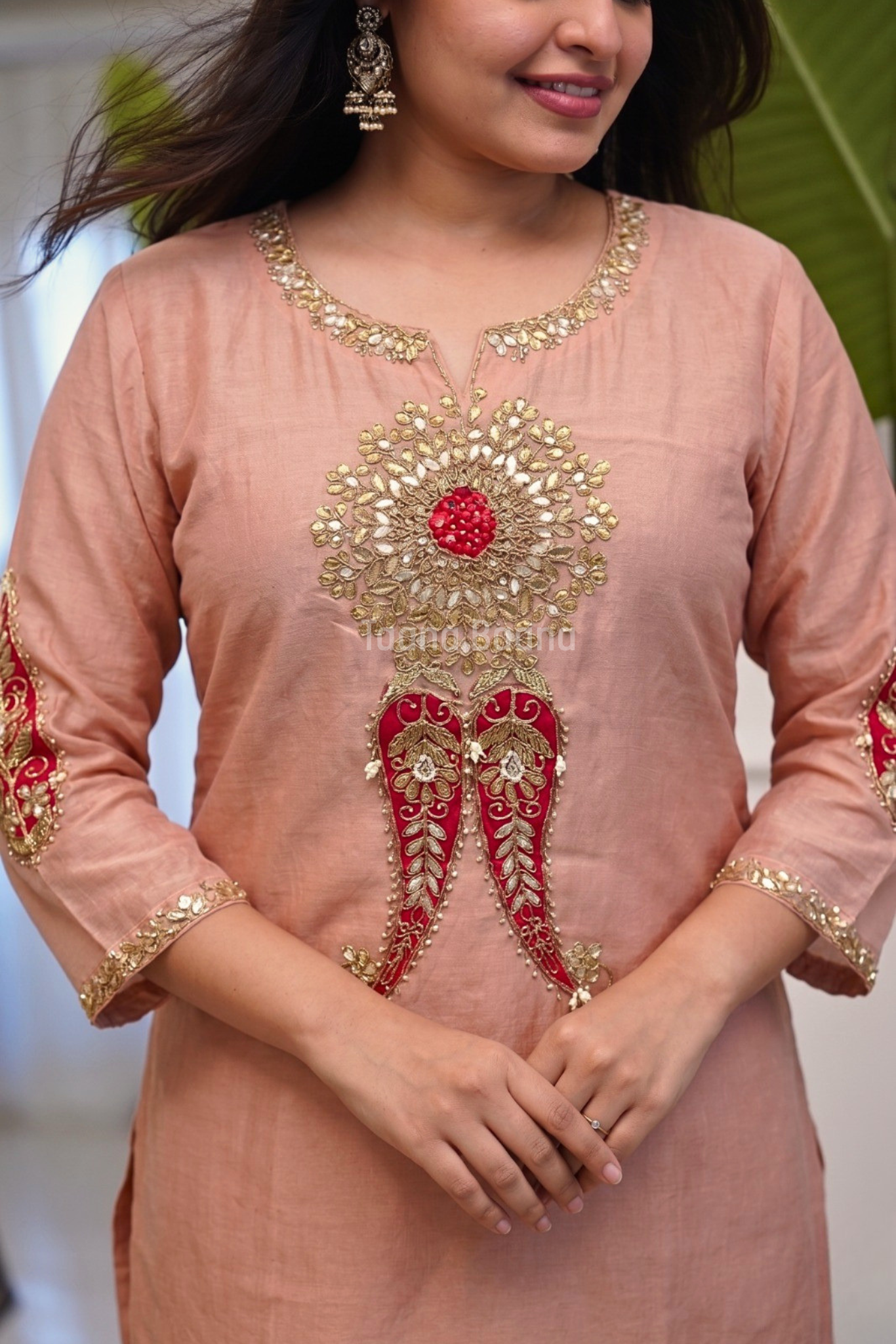 Dupatta Pant Set