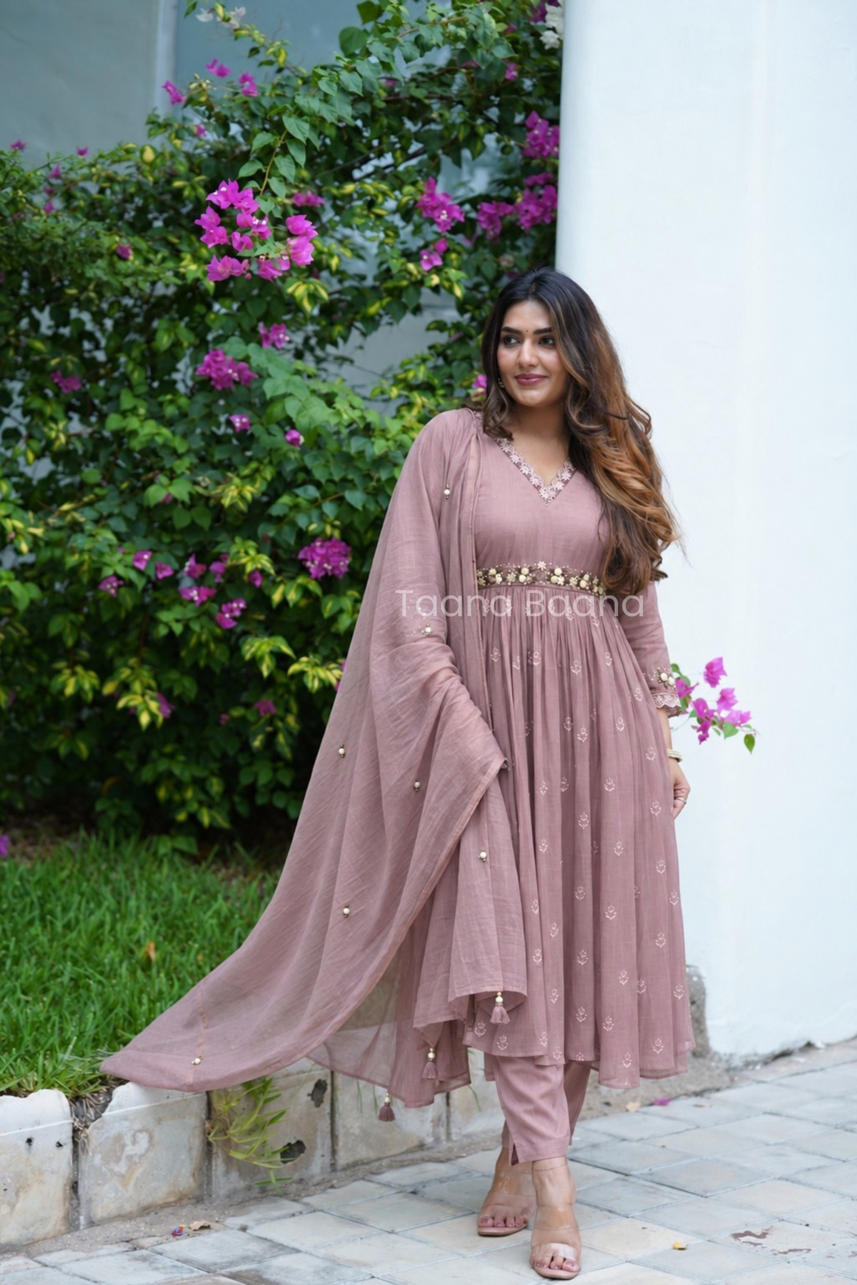 Dupatta Pant Set
