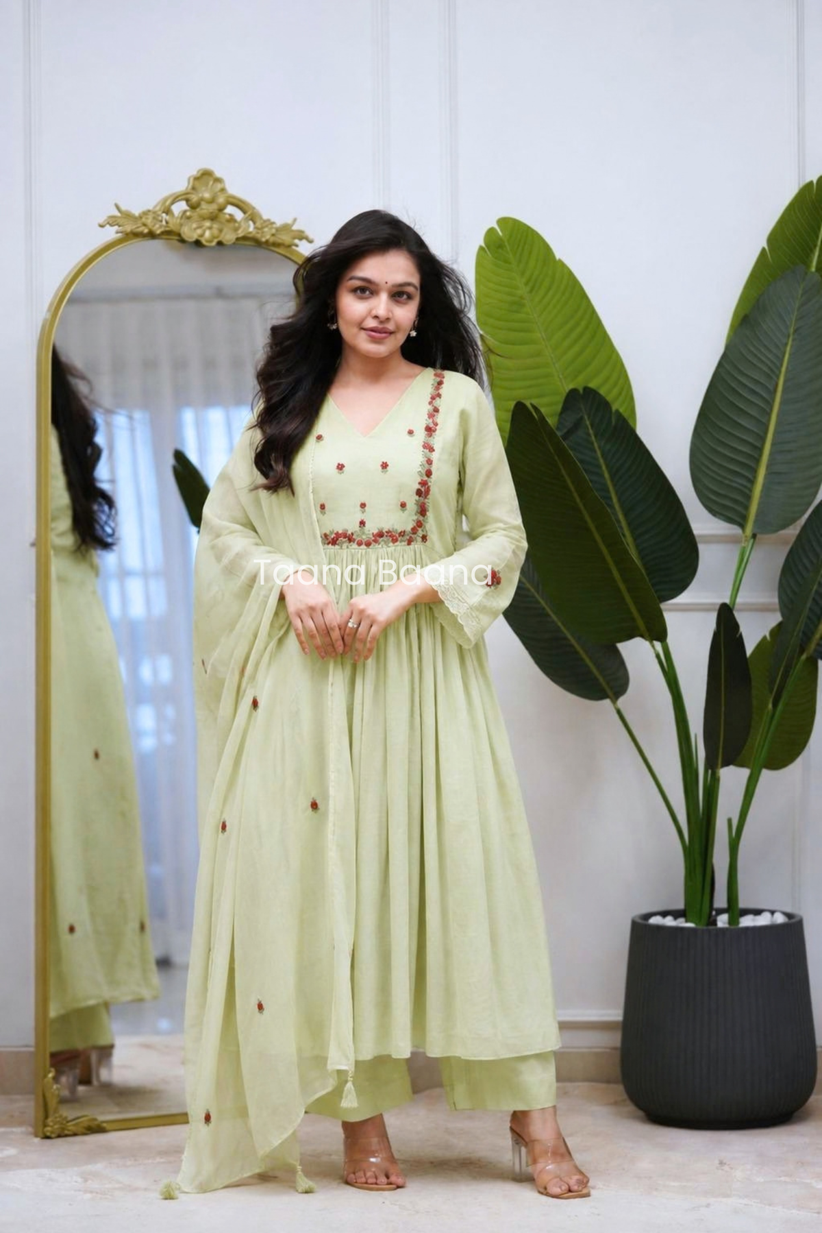 Dupatta Pant Set