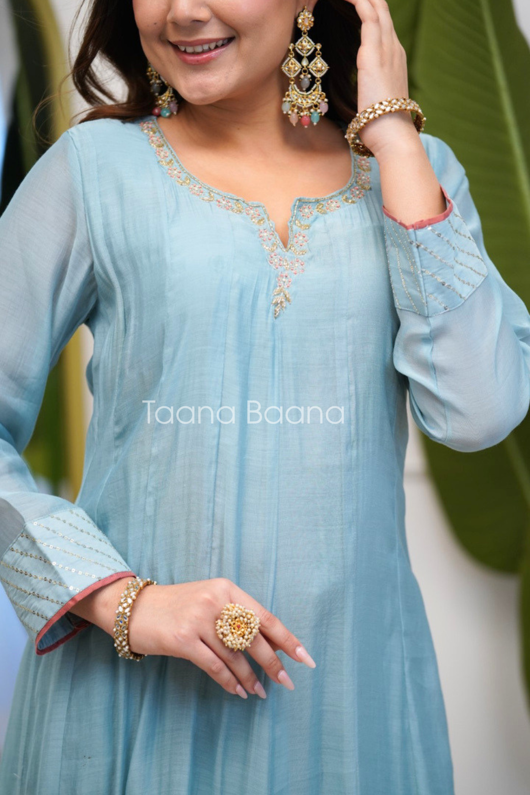 Dupatta Pant Set