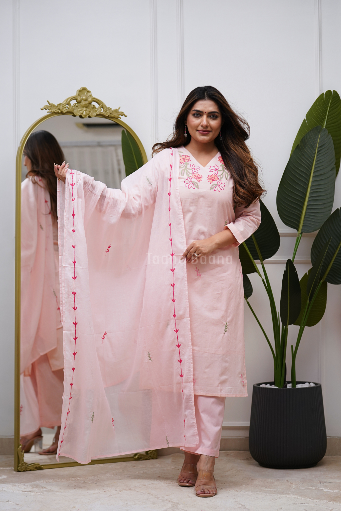 Dupatta Pant Set