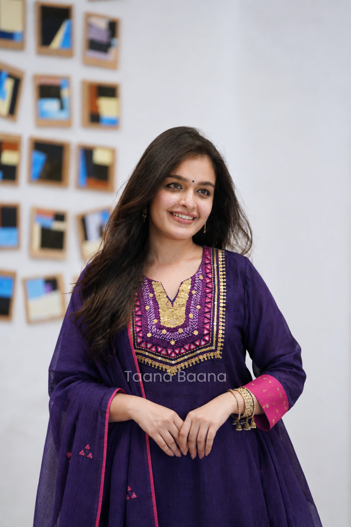 Dupatta Pant Set