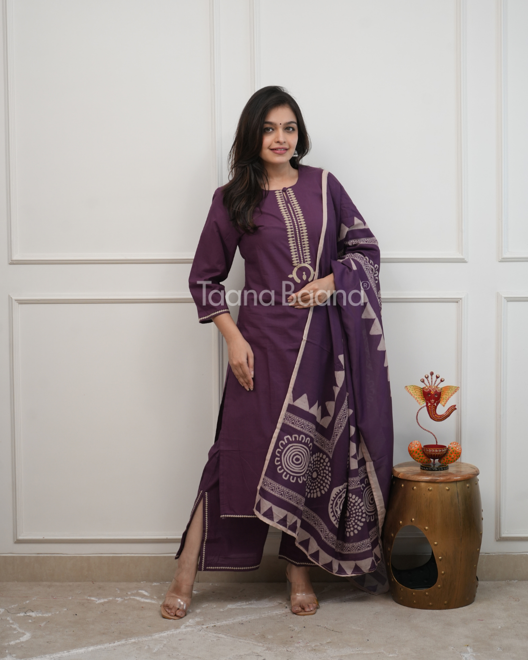 Dupatta Pant Set