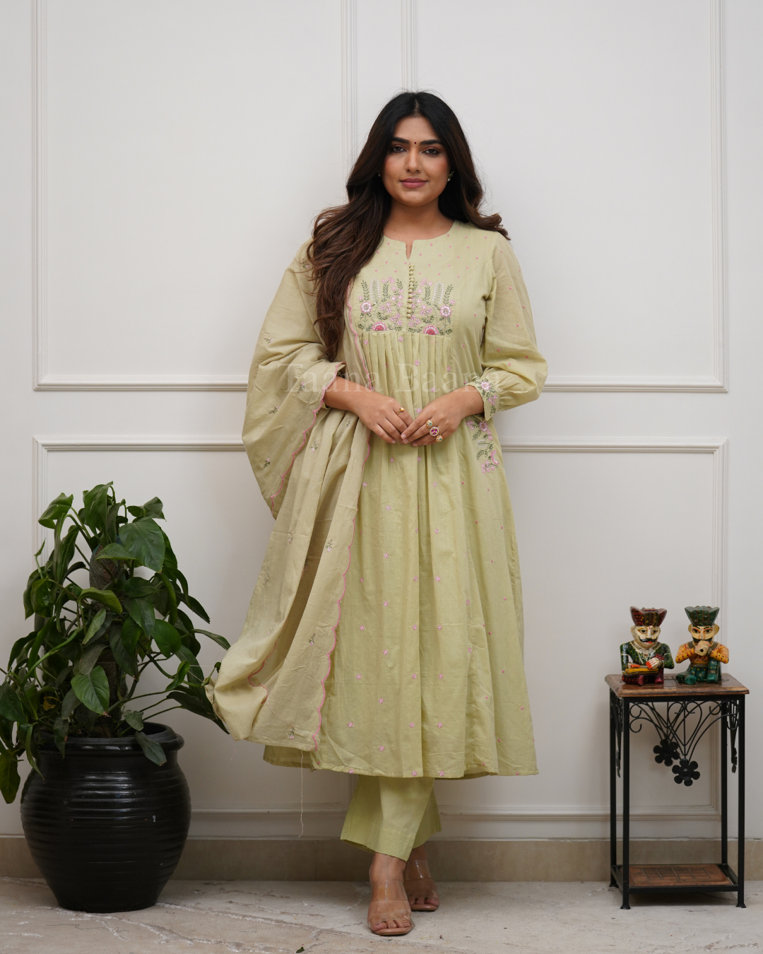 Dupatta Pant Set