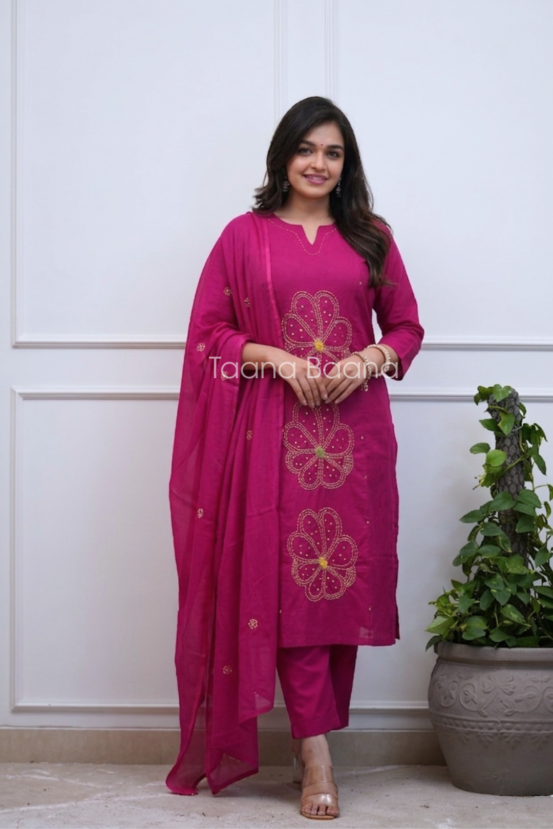 Dupatta Pant Set
