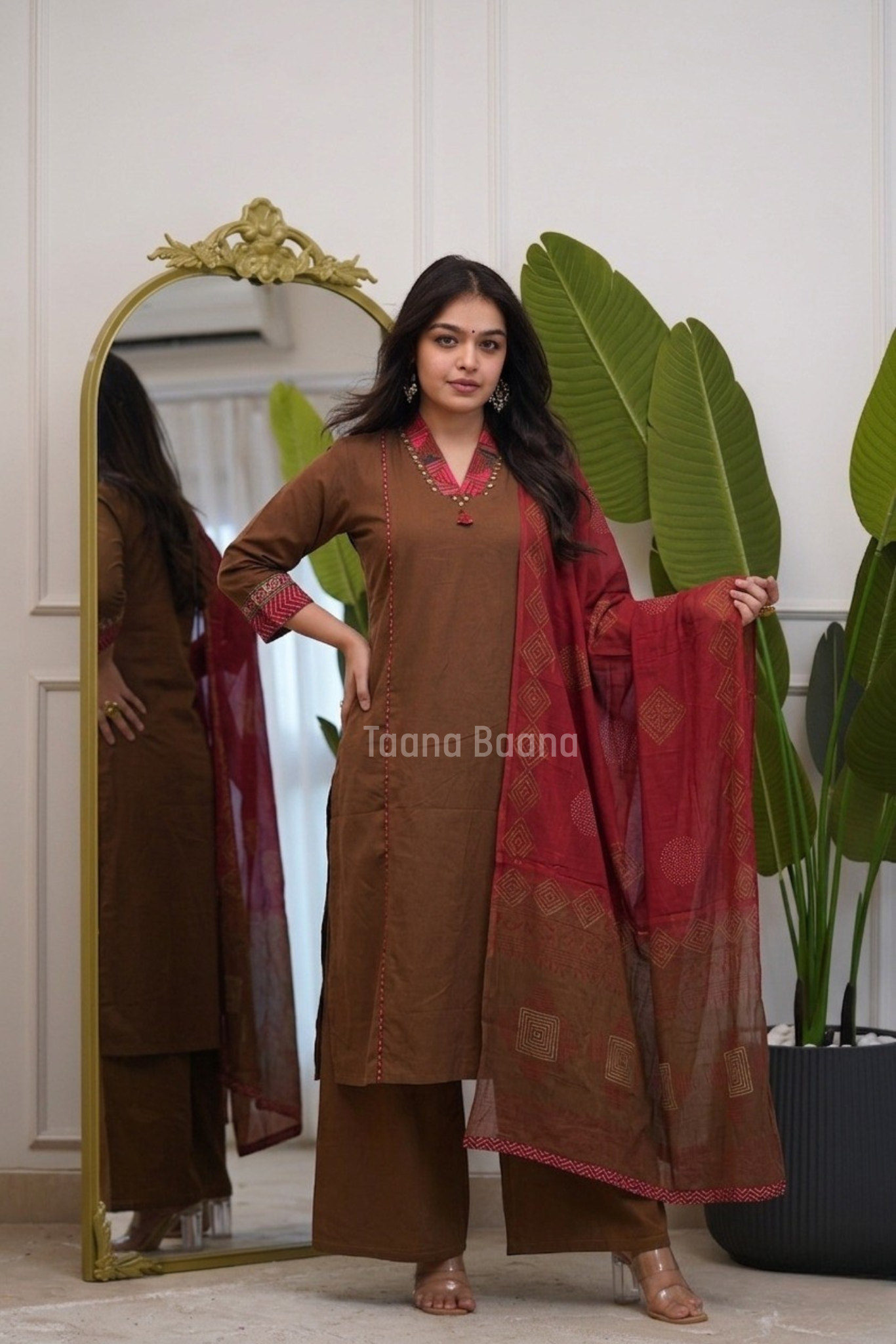 Dupatta Pant Set