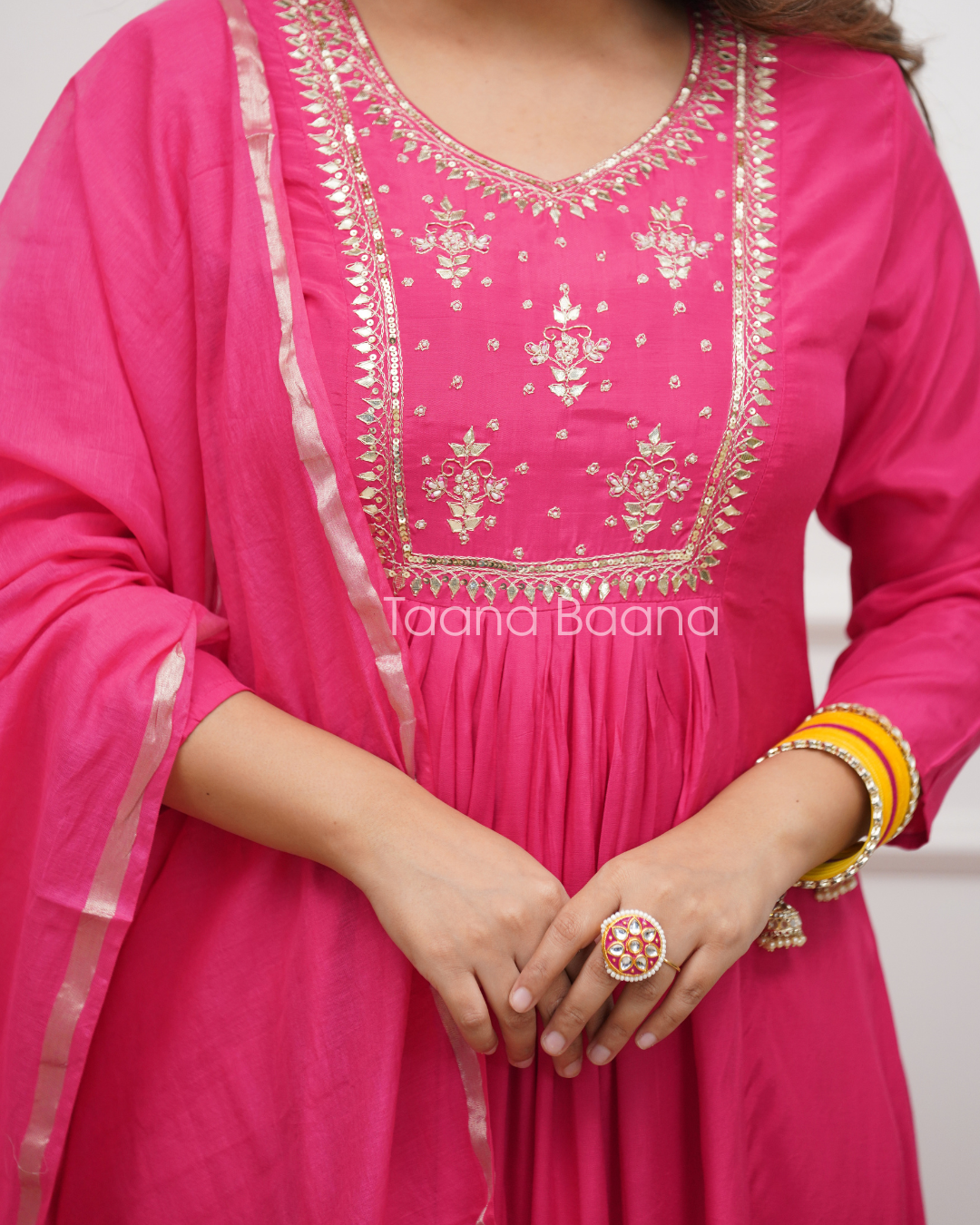 Dupatta Pant Set