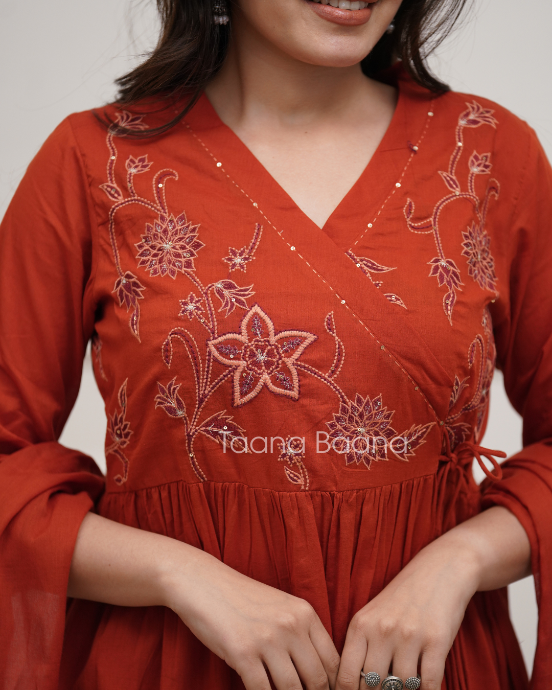 Dupatta Pant Set