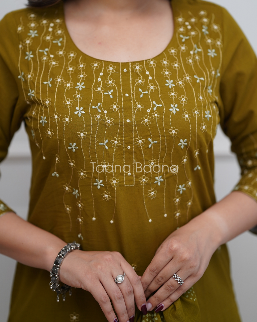 Dupatta Pant Set