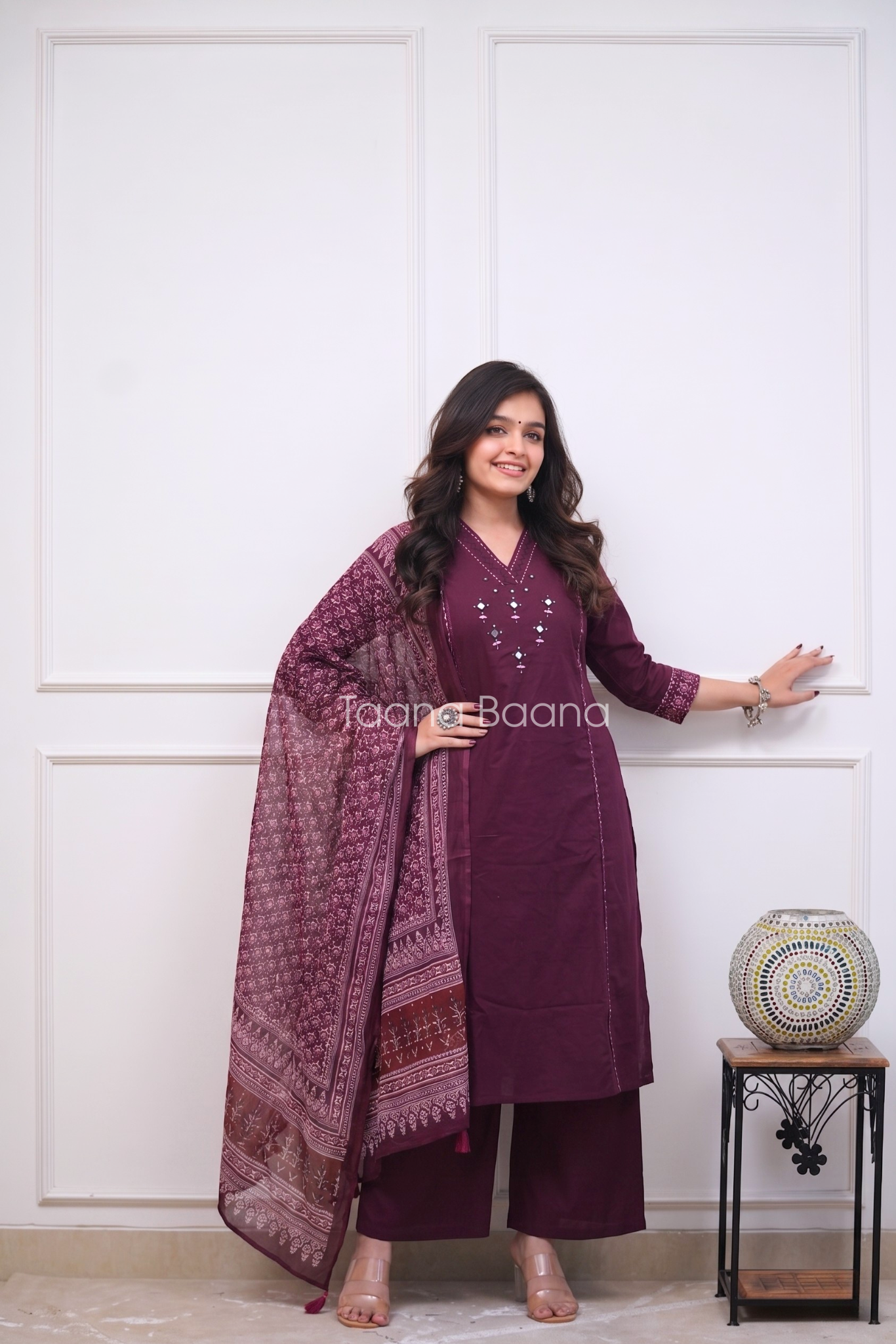 Dupatta Pant Set