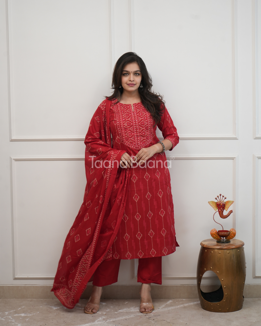 Dupatta Pant Set
