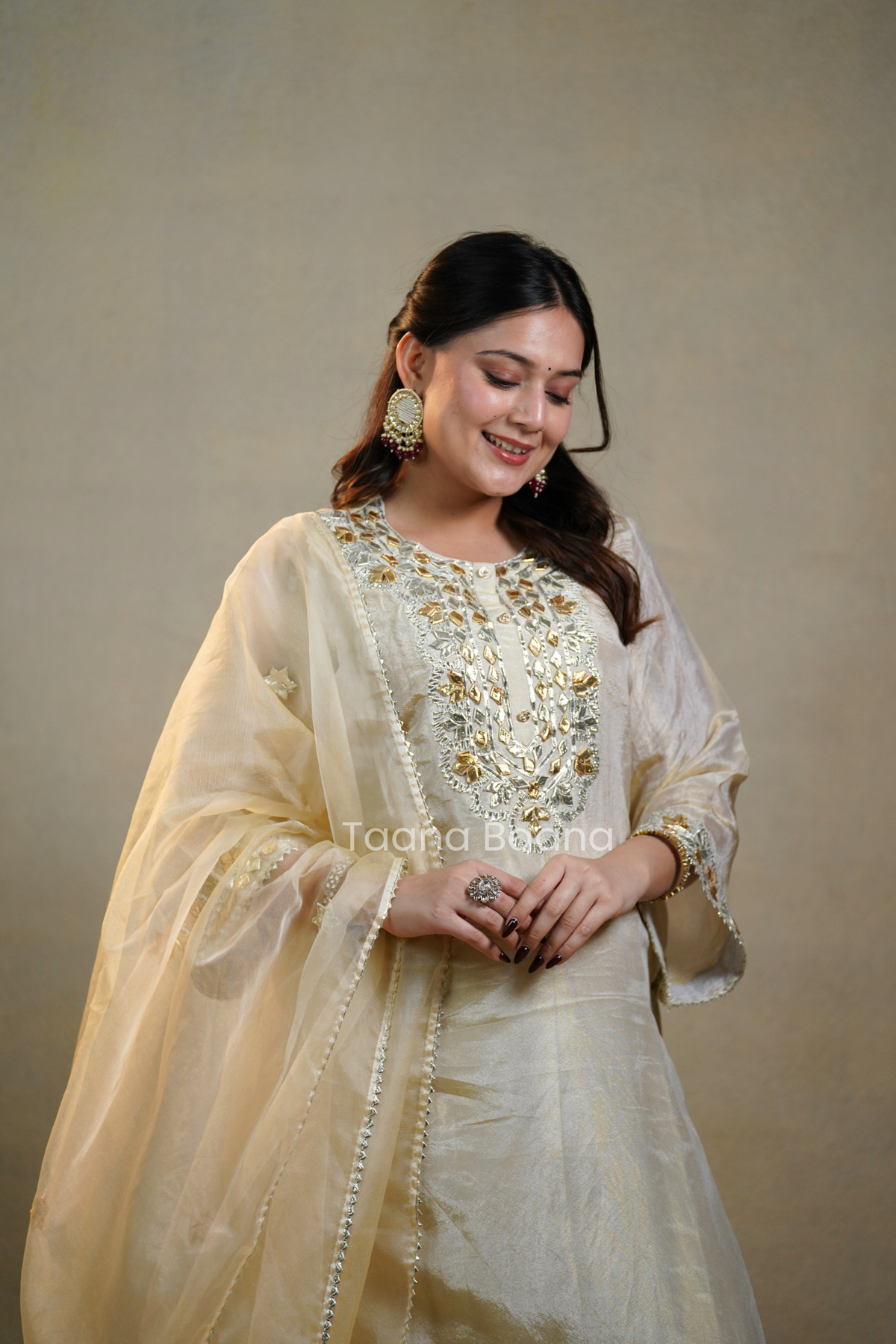 Dupatta Pant Set