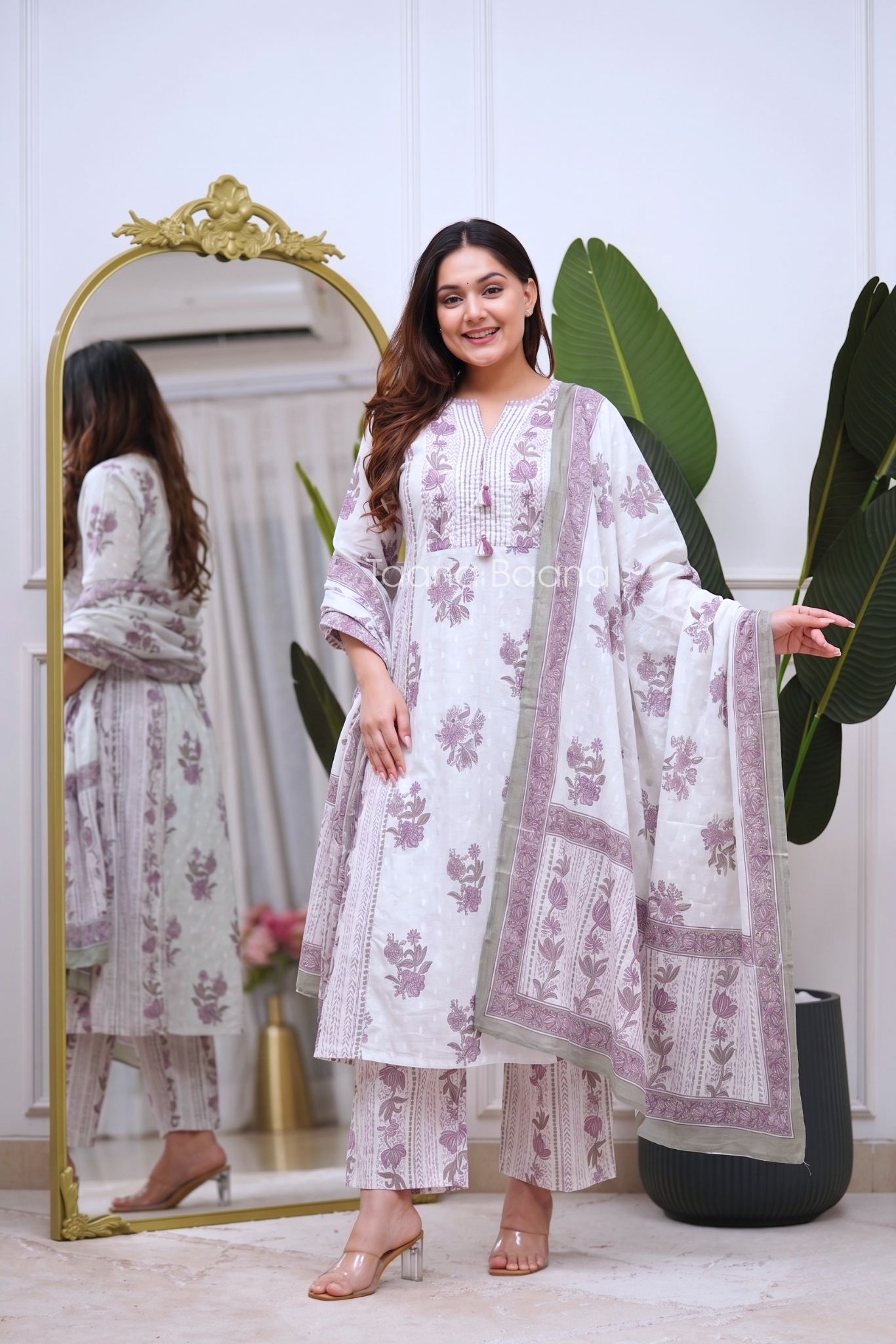 Dupatta Pant Set