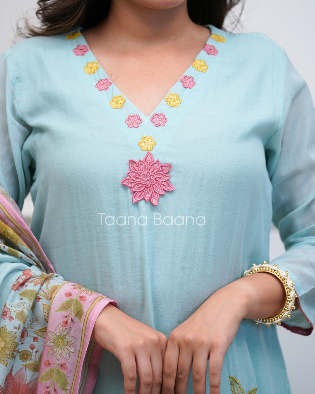 Dupatta Pant Set