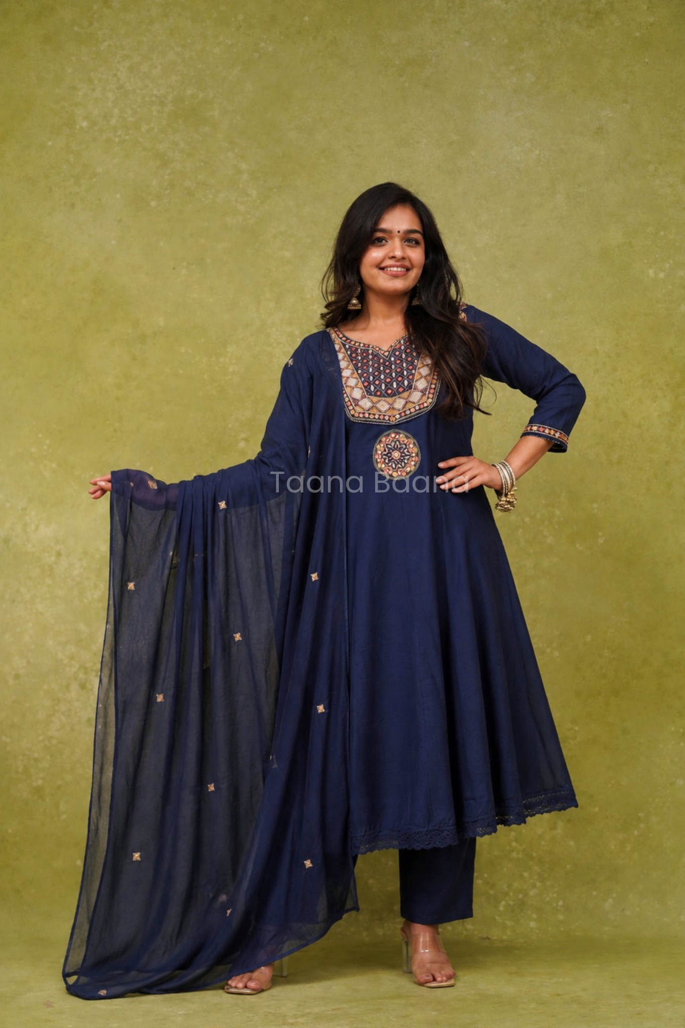 Dupatta Pant Set